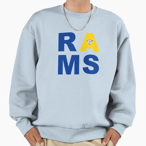 Copy Big Rams Sweatshirt - Novelty Apparel Men Women - T-Shirt, Sweatshirt, Hoodie