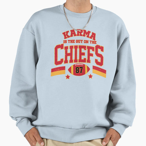 Karma Is Taylors Boyfriend TK Sweatshirt - Aesthetic Graphic Unisex - T-Shirt, Sweatshirt, Hoodie