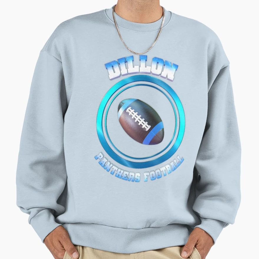 Dillon Panthers Football Sweatshirt - Graphic Print Men Women - T-Shirt, Sweatshirt, Hoodie
