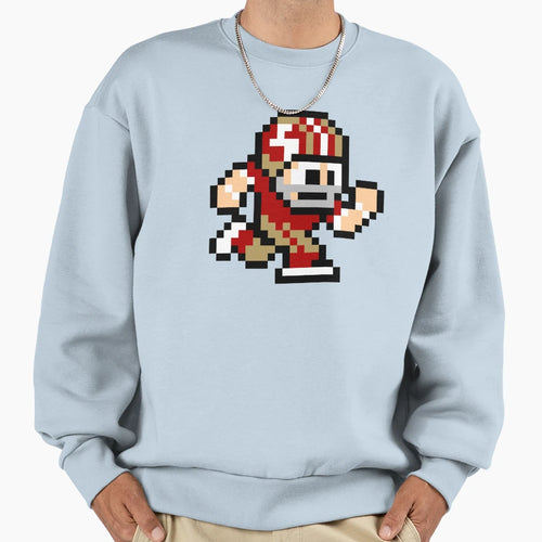 San Francisco 49Ers Tecmo Super Bowl Sweatshirt - Minimalist Print Unisex - T-Shirt, Sweatshirt, Hoodie