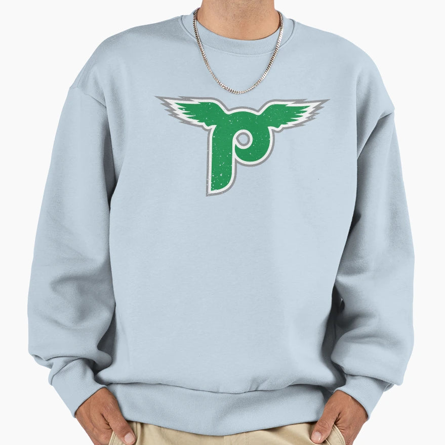 Philly Winged P Sweatshirt - Casual Everyday Wear Men Women - T-Shirt, Sweatshirt, Hoodie