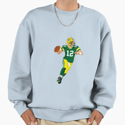 Rodgers 12 Sweatshirt - Streetwear Style Men Women - T-Shirt, Sweatshirt, Hoodie