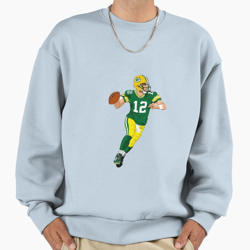 Rodgers 12 Sweatshirt - Streetwear Style Men Women - T-Shirt, Sweatshirt, Hoodie