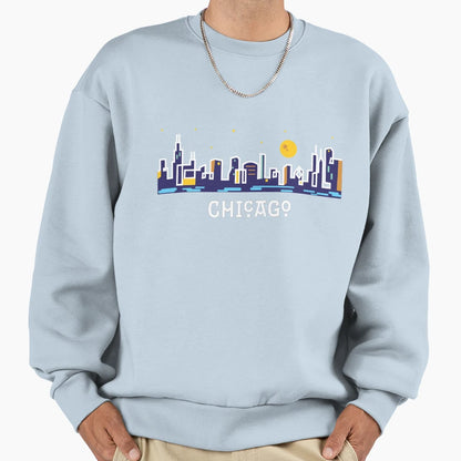 Chicago Sweatshirt - Novelty Apparel for Adults - T-Shirt, Sweatshirt, Hoodie