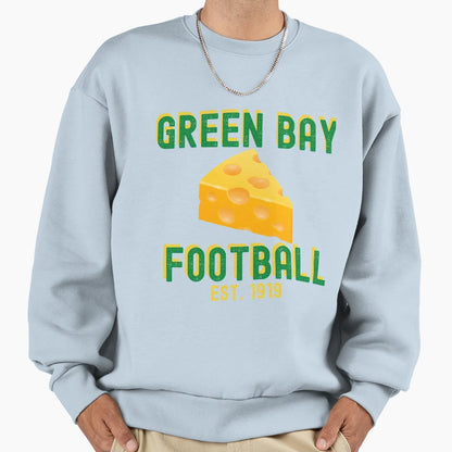 Green Bay Packers Football Team Sweatshirt - Minimalist Print Unisex - T-Shirt, Sweatshirt, Hoodie