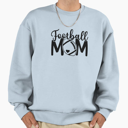 Football Mom Sweatshirt - Custom Art Print Men Women - T-Shirt, Sweatshirt, Hoodie