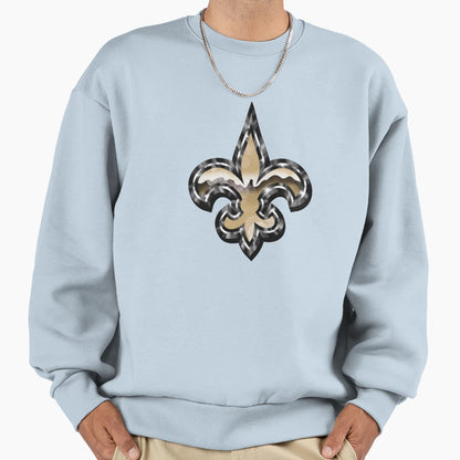 Fleur De Lis Sweatshirt - Unique Graphic for Adults - T-Shirt, Sweatshirt, Hoodie