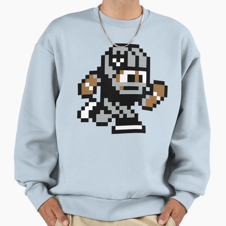Oakland Raiders Tecmo Super Bowl Sweatshirt - Custom Art Print Unisex - T-Shirt, Sweatshirt, Hoodie