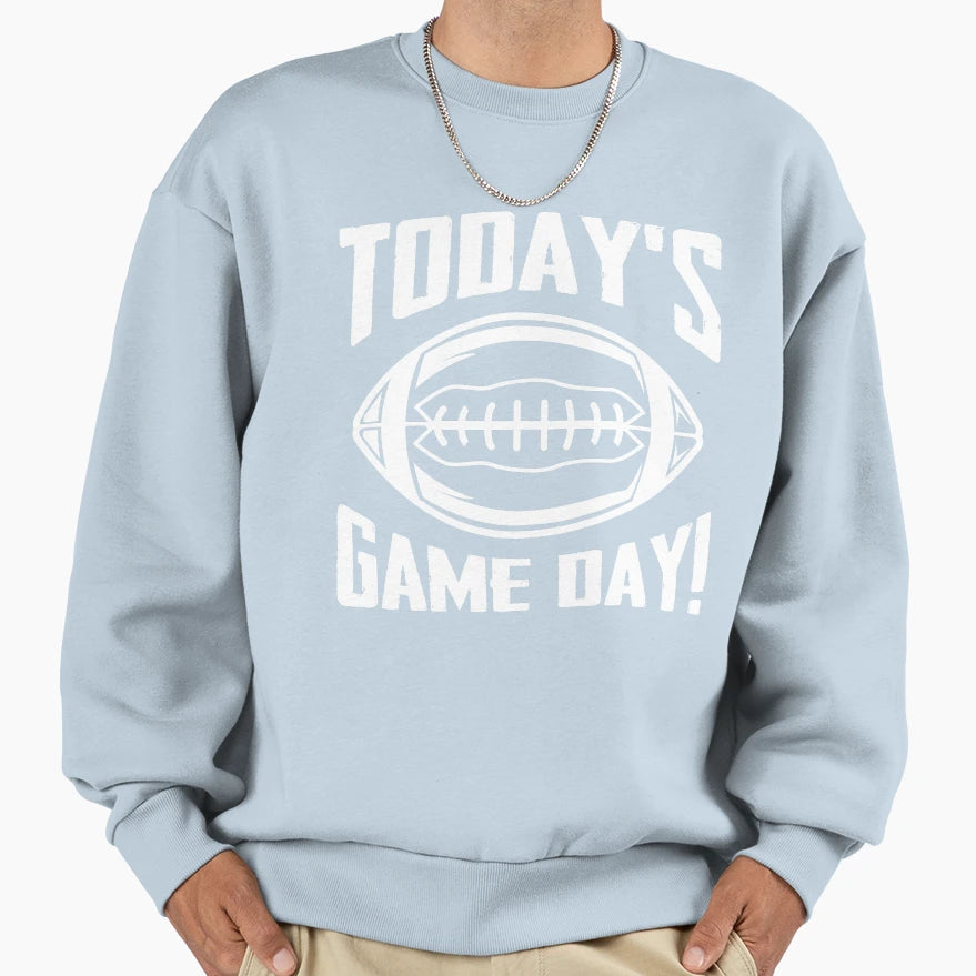 Game Day Football Game Rugby Player Sweatshirt - Trendy Graphic Unisex - T-Shirt, Sweatshirt, Hoodie