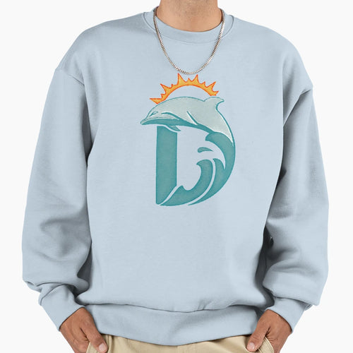 Reimagined American Football Badge Sweatshirt - Graphic Print Men Women - T-Shirt, Sweatshirt, Hoodie