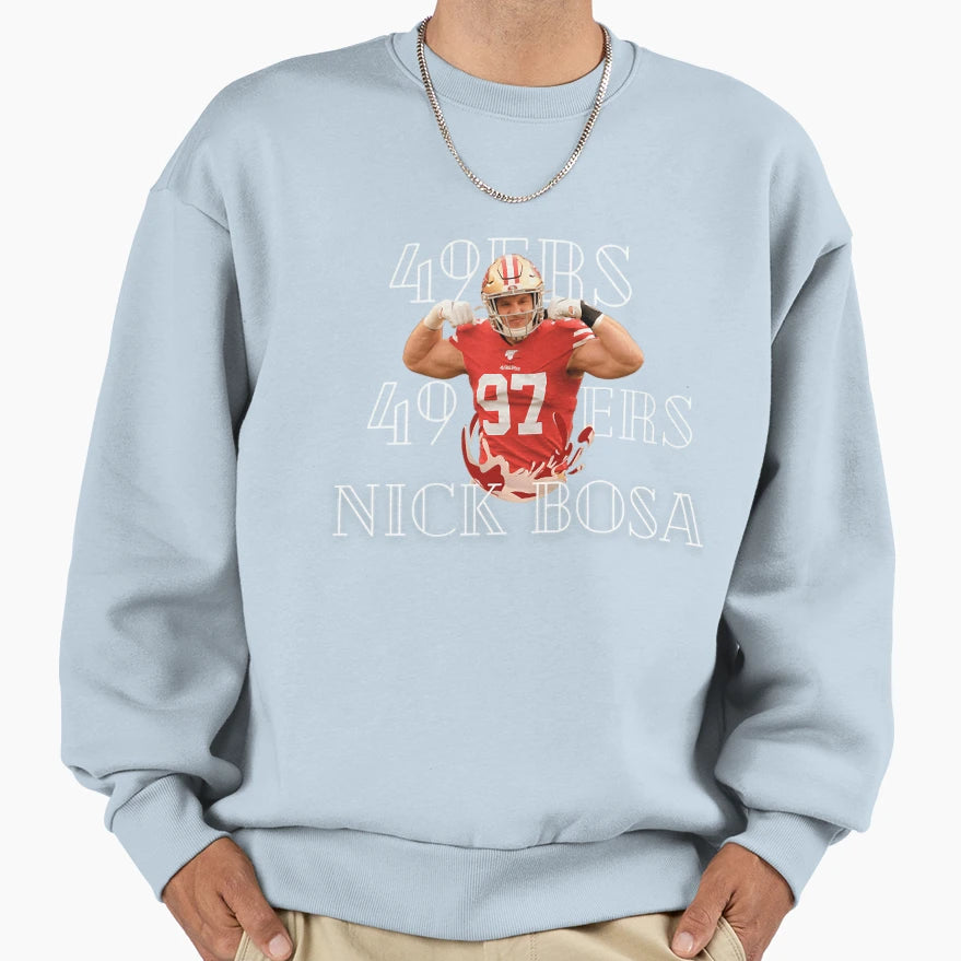 American Football Sports Quarterback Sweatshirt - Streetwear Style Unisex - T-Shirt, Sweatshirt, Hoodie