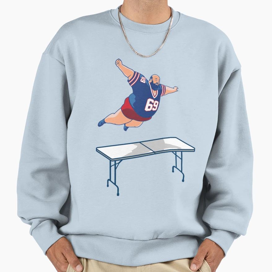 Buffalo Bills Mafia Table Dive T-Shirt - Custom Art Print for Adults - T-Shirt, Sweatshirt, Hoodie