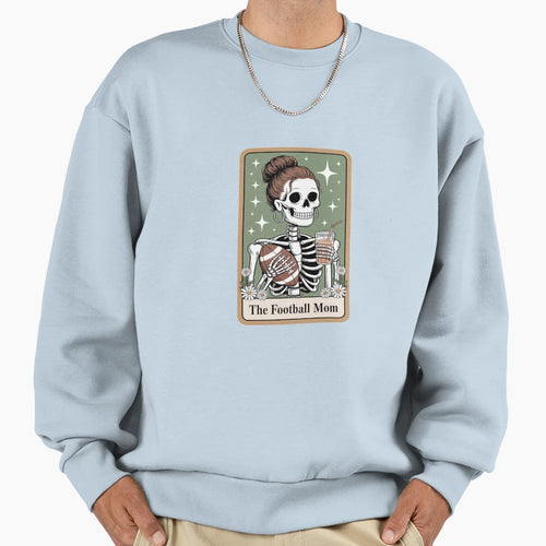 Football Mom Tarot Card Sweatshirt - Casual Everyday Wear for Adults - T-Shirt, Sweatshirt, Hoodie