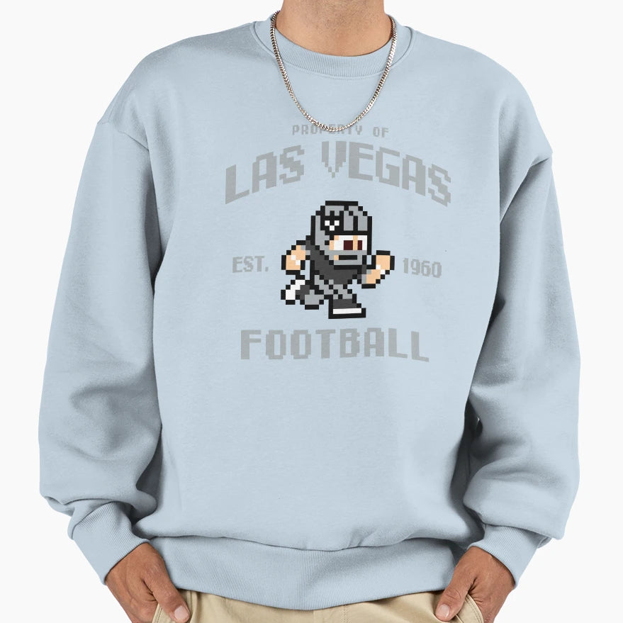 Property Oakland Raiders Football Sweatshirt - Trendy Graphic for Adults - T-Shirt, Sweatshirt, Hoodie