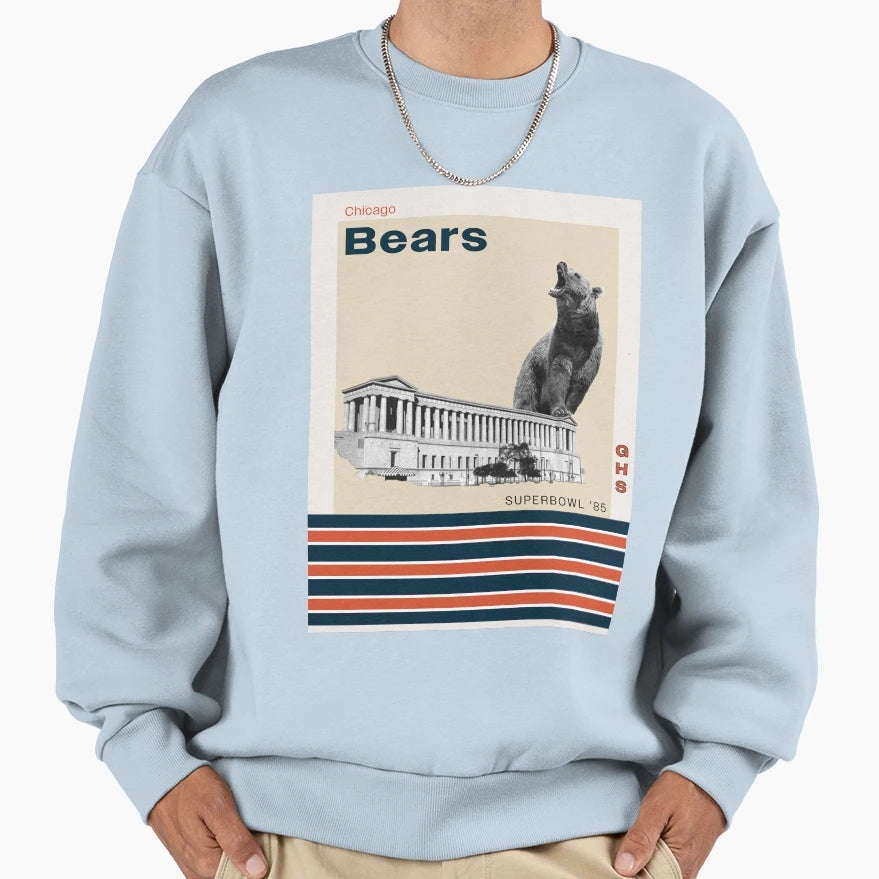 Chicago Bears Sweatshirt - Unique Graphic Unisex - T-Shirt, Sweatshirt, Hoodie