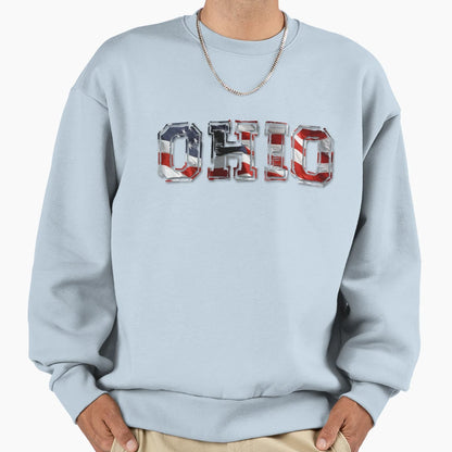 Ohio American Sweatshirt - Streetwear Style Men Women - T-Shirt, Sweatshirt, Hoodie