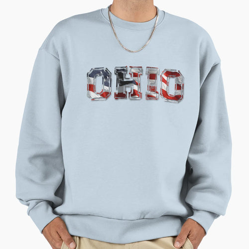 Ohio American Sweatshirt - Streetwear Style Men Women - T-Shirt, Sweatshirt, Hoodie