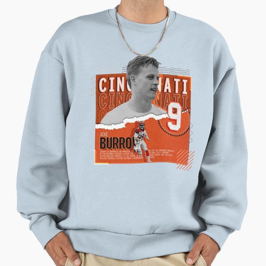 Player Championship 9 Football Sweatshirt - Fun Novelty Design Men Women - T-Shirt, Sweatshirt, Hoodie