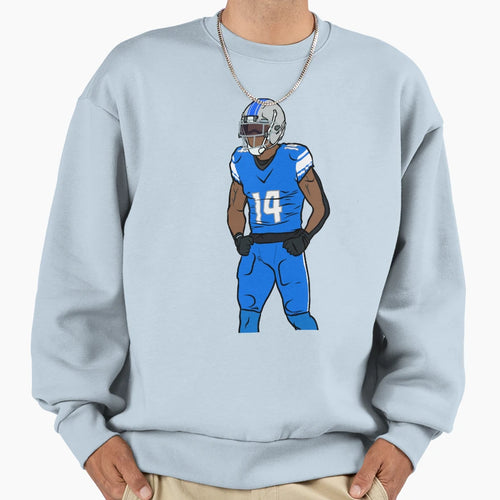 Amon Ra St Brown Celebration Sweatshirt - Fun Novelty Design Men Women - T-Shirt, Sweatshirt, Hoodie