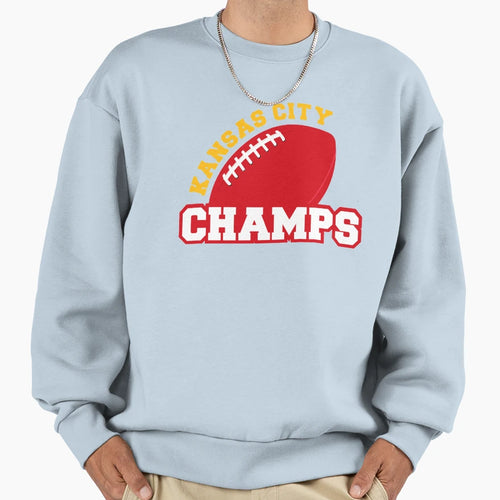 Kansas City Champs Sweatshirt - Aesthetic Graphic Men Women - T-Shirt, Sweatshirt, Hoodie