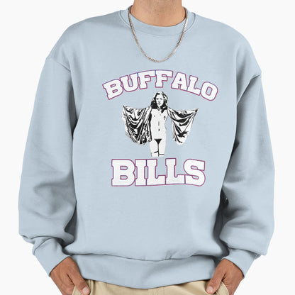 Buffalo Bills Silence Lambs Sweatshirt - Aesthetic Graphic for Adults - T-Shirt, Sweatshirt, Hoodie
