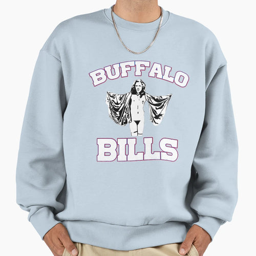 Buffalo Bills Silence Lambs Sweatshirt - Aesthetic Graphic for Adults - T-Shirt, Sweatshirt, Hoodie