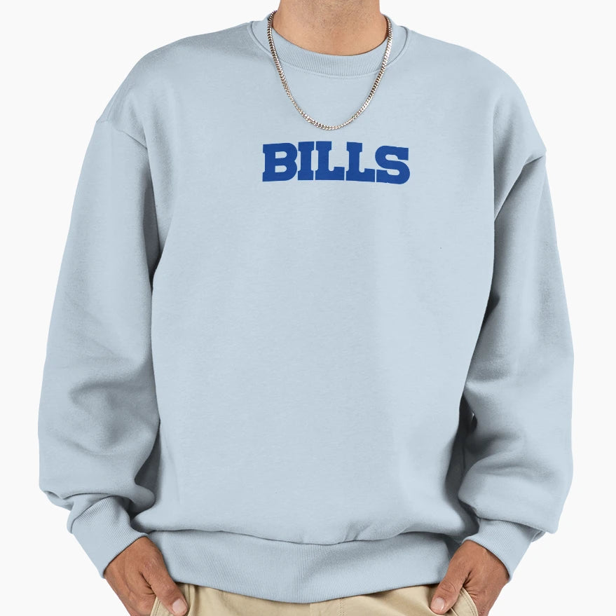 Bills Sweatshirt - Custom Art Print Unisex - T-Shirt, Sweatshirt, Hoodie
