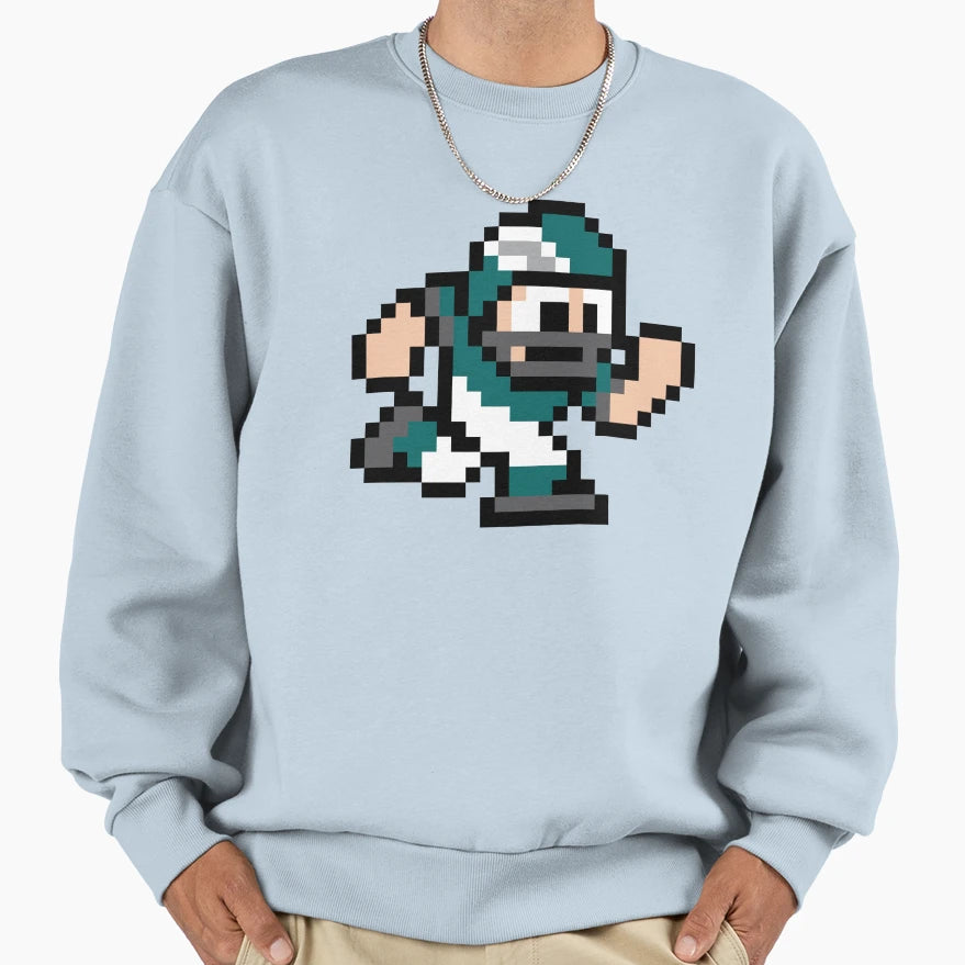 8 Bit Player Philadelphia Sweatshirt - Novelty Apparel Men Women - T-Shirt, Sweatshirt, Hoodie