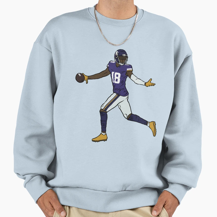 JJ Looking Back Celebration Sweatshirt - Minimalist Print Men Women - T-Shirt, Sweatshirt, Hoodie