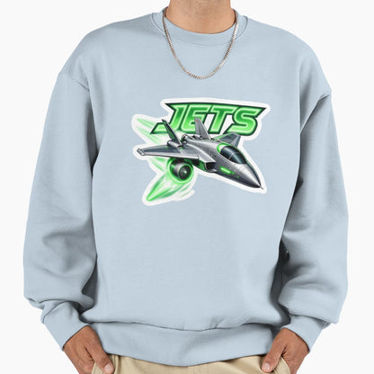 New York Jets Football Decal Sweatshirt - Graphic Print for Adults - T-Shirt, Sweatshirt, Hoodie