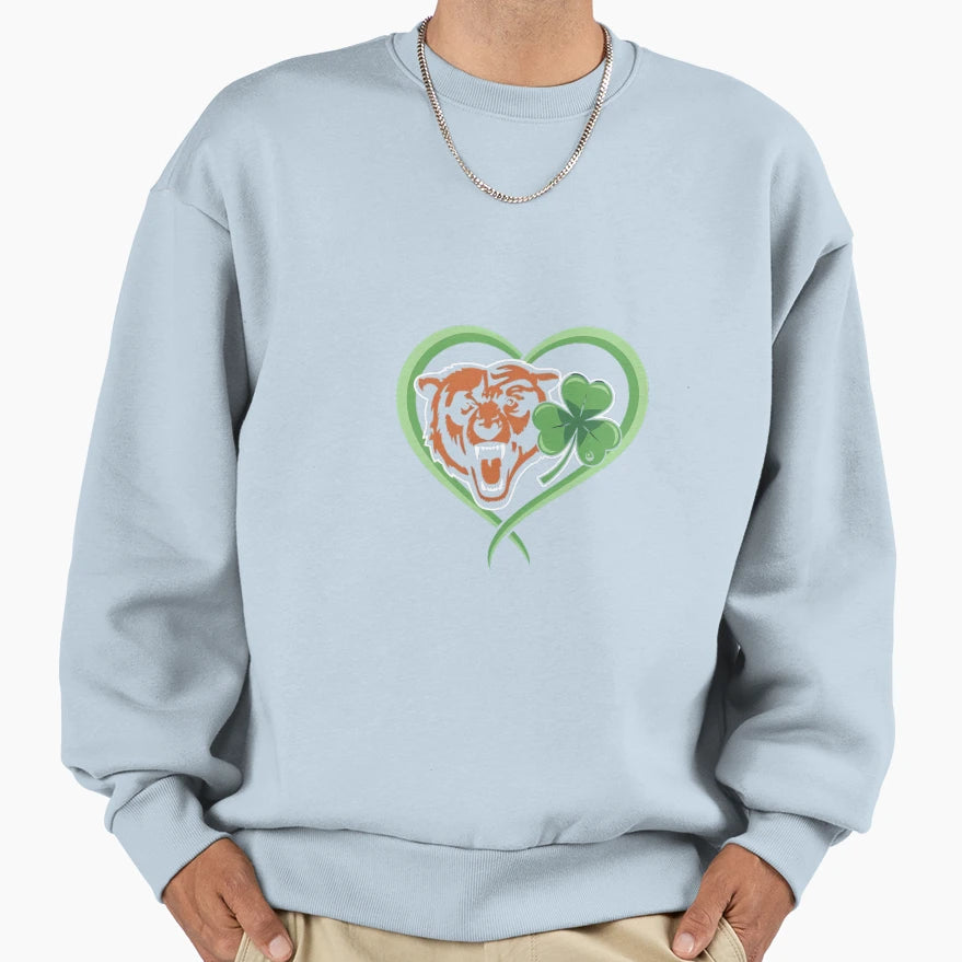 Irish St Patricks Day Chicago Sweatshirt - Casual Everyday Wear Unisex - T-Shirt, Sweatshirt, Hoodie