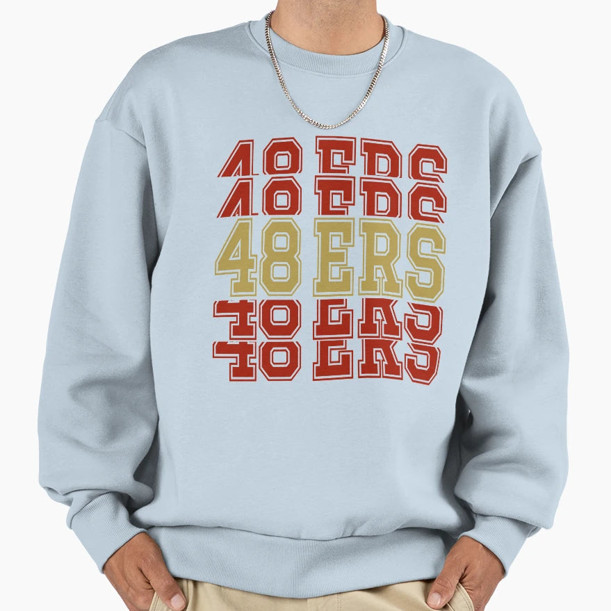 48 Ers 48Ers Logo 48Ers Gifts Gift Sweatshirt - Custom Art Print Men Women - T-Shirt, Sweatshirt, Hoodie