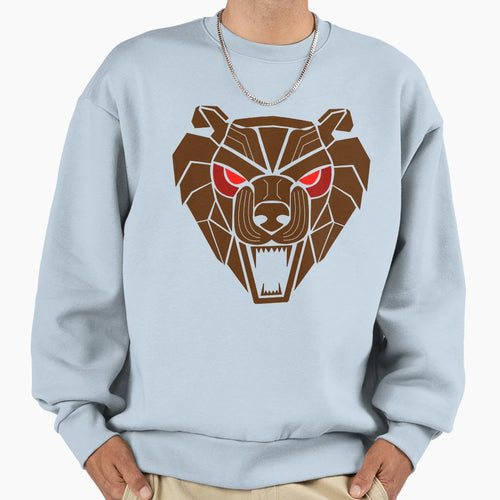 School Bear Sweatshirt - Casual Everyday Wear for Adults - T-Shirt, Sweatshirt, Hoodie