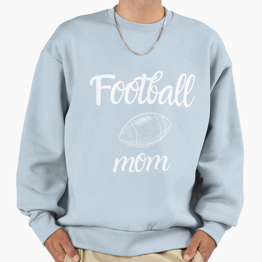 Football Mom T-Shirt - Unique Graphic for Adults - T-Shirt, Sweatshirt, Hoodie