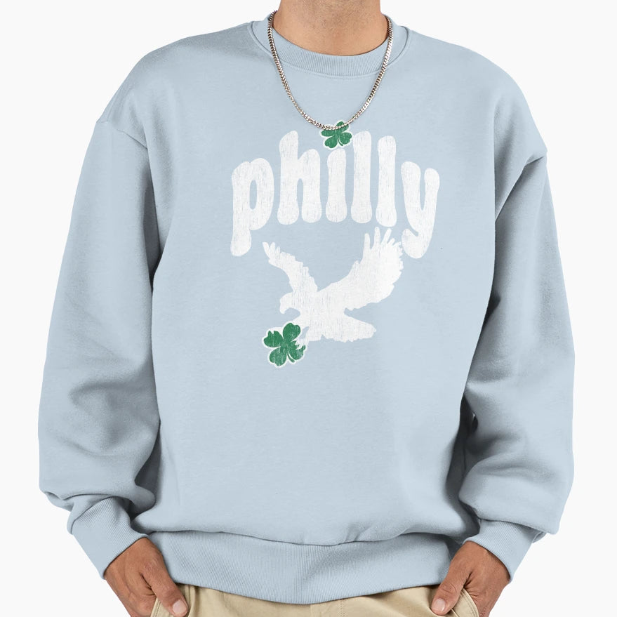 Philly St Patricks Day Sweatshirt - Fun Novelty Design Men Women - T-Shirt, Sweatshirt, Hoodie
