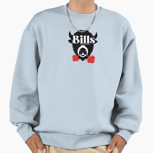 Stressed Out Bill Sweatshirt - Custom Art Print for Adults - T-Shirt, Sweatshirt, Hoodie