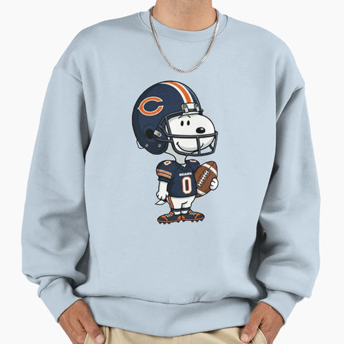 Holding Football Chicago Sweatshirt - Streetwear Style Men Women - T-Shirt, Sweatshirt, Hoodie
