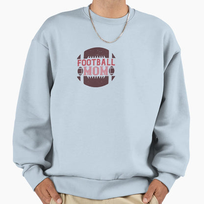 Football Mom Sweatshirt - Minimalist Print Unisex - T-Shirt, Sweatshirt, Hoodie