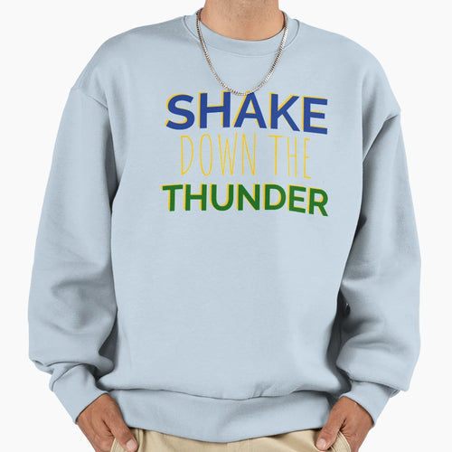 Shake Down Thunder Sweatshirt - Minimalist Print Unisex - T-Shirt, Sweatshirt, Hoodie