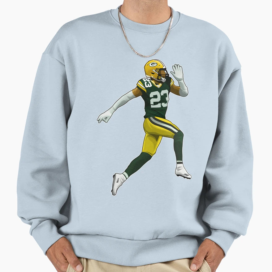 Jaire Alexander 23 Go Runs Sweatshirt - Fun Novelty Design Men Women - T-Shirt, Sweatshirt, Hoodie