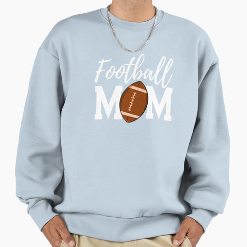 Football Mom Sweatshirt - Casual Everyday Wear Men Women - T-Shirt, Sweatshirt, Hoodie