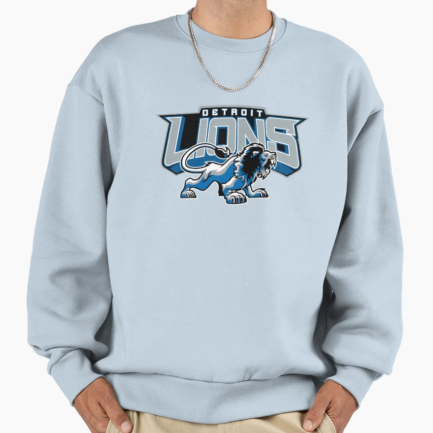 Motor City Kitties Football T-Shirt - Graphic Print Men Women - T-Shirt, Sweatshirt, Hoodie