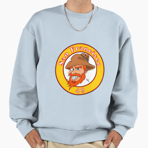 Bosko San Francisco Football Sweatshirt - Graphic Print for Adults - T-Shirt, Sweatshirt, Hoodie