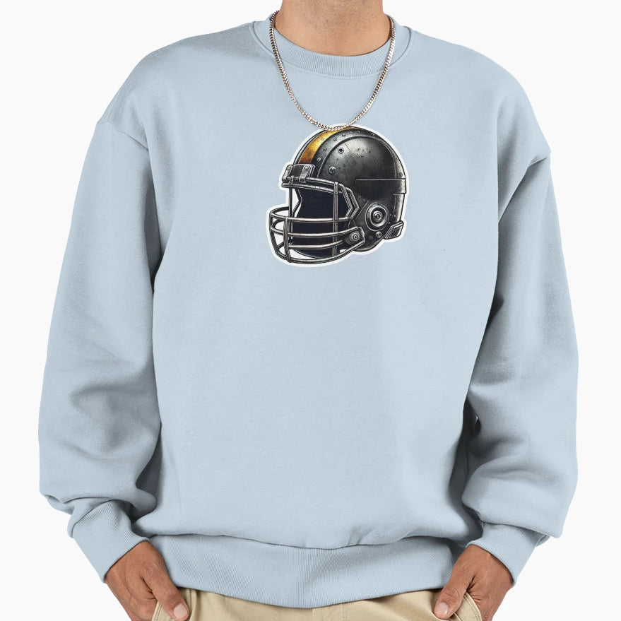 Pittsburgh Steelers Helmet Sweatshirt - Trendy Graphic for Adults - T-Shirt, Sweatshirt, Hoodie