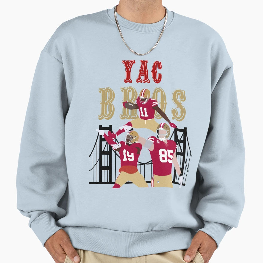 Yac Bros Sweatshirt - Graphic Print Unisex - T-Shirt, Sweatshirt, Hoodie