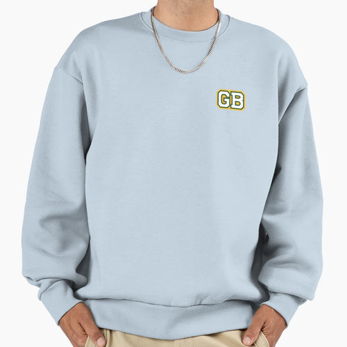 Green Bay Helmet Face Mask Sweatshirt - Graphic Print Unisex - T-Shirt, Sweatshirt, Hoodie