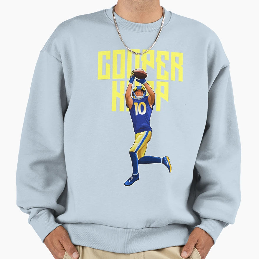 Cooper Kupp Catch Ball 10 Bold Sweatshirt - Streetwear Style Men Women - T-Shirt, Sweatshirt, Hoodie