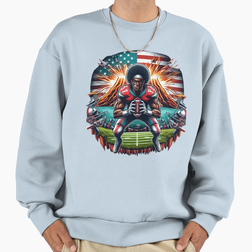 American Football Love Sweatshirt - Streetwear Style Unisex - T-Shirt, Sweatshirt, Hoodie
