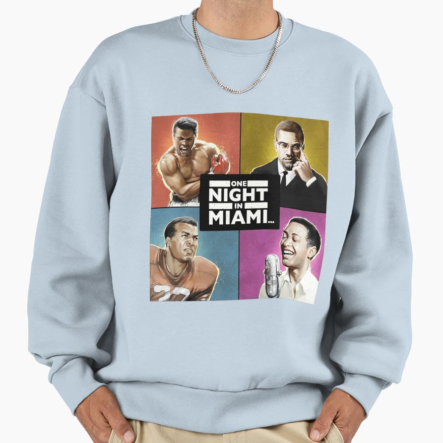 One Night Miami Sweatshirt - Streetwear Style for Adults - T-Shirt, Sweatshirt, Hoodie