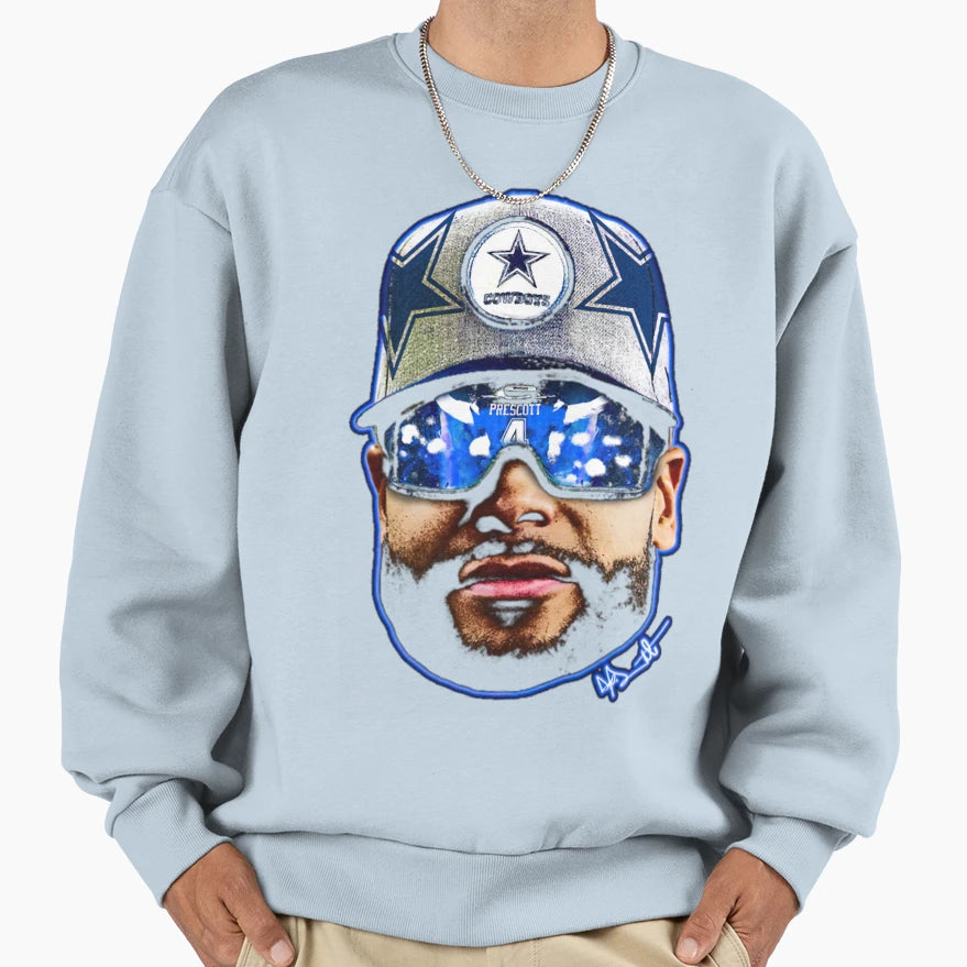 DP Big Face Sweatshirt - Fun Novelty Design Unisex - T-Shirt, Sweatshirt, Hoodie